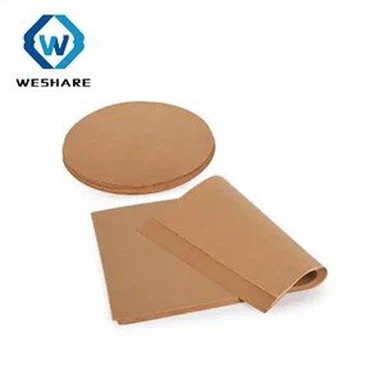 גיליון עיגולי אפייה מנייר אפייה